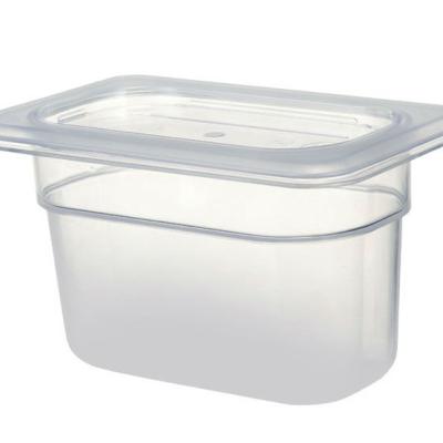 China Restaruant Polypropylene Food Clear PP Storage Container PC GN Pan for sale