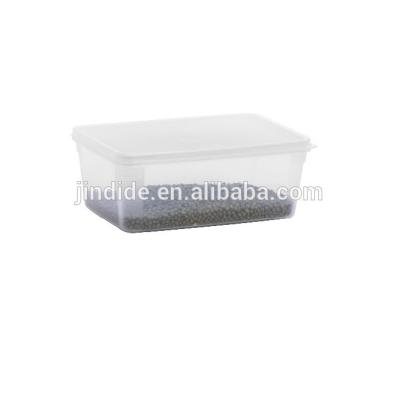 China Custom Stackable Dry Home Rice Tote Storage Box Plastic PP PC Food Container Kitchen Containers Viable for sale