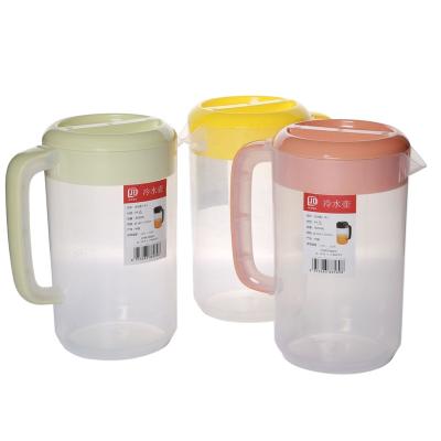 China 4 L Viable Plastic Jug Water Pitcher Juice Jug with Lid for sale