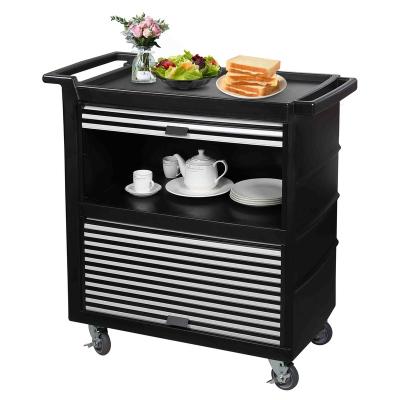 China New Durable High Quality Factory Cart Restaurant Serving Cart for sale