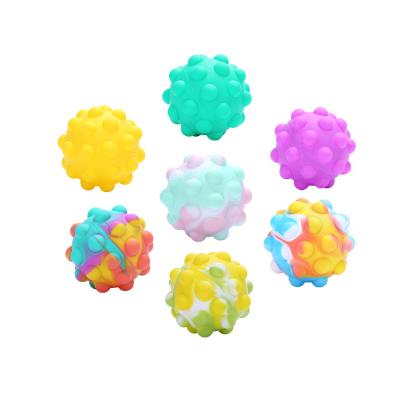 China Chridren plays Timi's 2022 newcomer jumping up fidgety person balls, silicone bubble doll lounging ball toys for sale