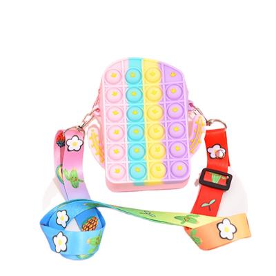 China Cute Busty Person Bags 2021 Timi's Noise Buster Person Bag, Mini Bubble Popper Cactus Fidget Bags For Kids And Adults for sale