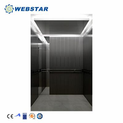 China Luxurious Residential Elevators Passenger Elevator 1.0m/s 630kg/Cabin Elevator Parts/Elevator for sale