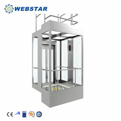 China Modern glass cabin elevator observation elevator/panoramic elevator for sale