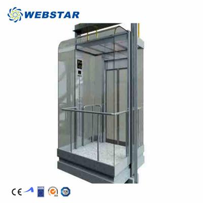 China Factory Supply Modern Panoramic Elevator Guided Passenger Elevator for sale