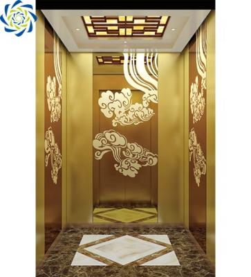 China Fuji residential brand elevators luxury soundproof cheap indoor home elevator villa elevator in china for sale