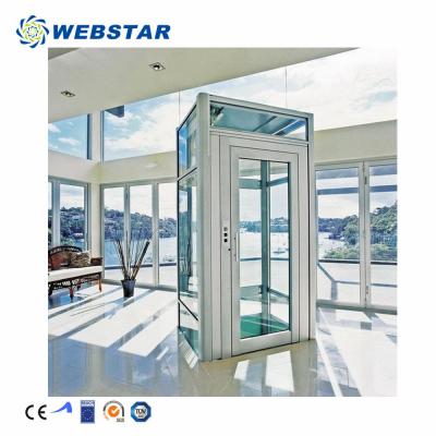 China Residential Elevators 6 People Residential Single Passenger Elevator Home Elevator for sale