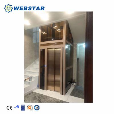 China Modern Home Elevator FUJI Glass Panoramic Home Elevator For Sale Passenger Elevator for sale