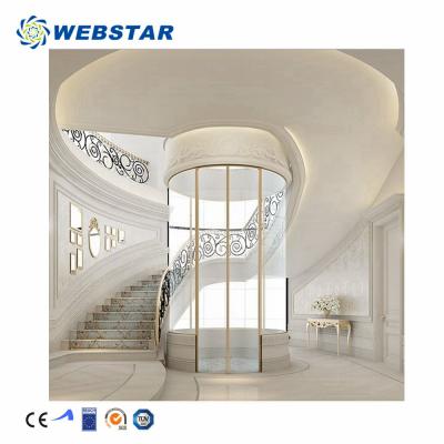 China Webstar Residential Indoor Home Elevator Villa Elevator Hydraulic Home Elevators Home Elevators for sale