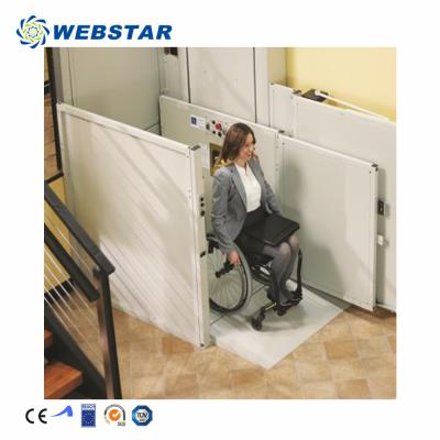 China Home Lifts Model Vertical Disabled Wheelchair Lift Hydraulic Lift For Senior for sale