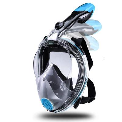 China Beauty Lightweight Mask Full Face Breathable Scuba Mask Anti-fog Swimming Diving Surface For Swimming for sale