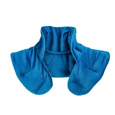 China Anti-Static Microwavable Neck Wrap Weighted Therapy Neck Shoulder Pillow Wrap for sale