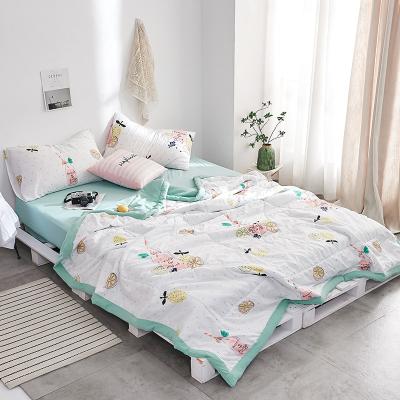 China Wholesale Soft Cotton Bedding Quilt Print Cotton Fabric Quilt Quilts for sale