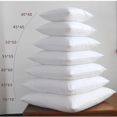 China New Design High Grade New Product Feather Massage Cushion Filler White Cushion for sale