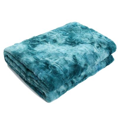 China Rrystal Pile Hair Single Pile Border Blanket Long Pile Foreign Trade Shawl Blanket Blanket for sale