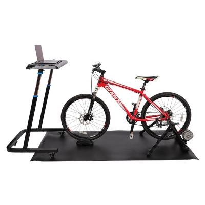 China Entertainment Indoor Simple Style Exercise Adjustable Height Trainer Portable Standing Table Bike With Non-slip Surface for sale