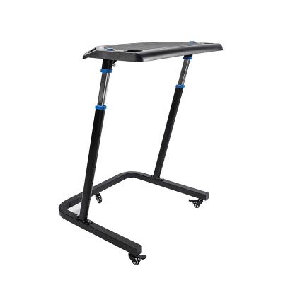 China (Size) Multifunctional Adjustable Indoor Cycling Trainer Computer Recycling Desk with Non-slip Surface and Instrument Slots for sale