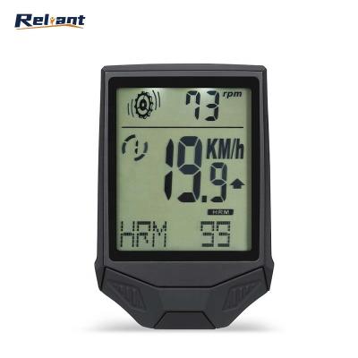 China Hot Sale HD Outdoor Screen Digital Computer Record Waterproof Wireless Bike Distance/Heart Rate Speed/ for sale