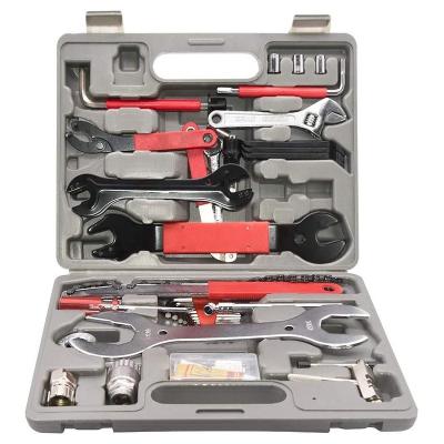 China Free Shipping Tool Kit Bicycle Multi Tire Bike Repair Patch Set Multifunctional Hand Tools LC-1251 for sale