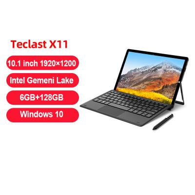 China Teclast Educational X11 2 in 1 Tablet PC Dual Core Intel Gemini Lake N4020 Win10 USB3.0 10.1 inch 1920x1200 6GB RAM 128GB SSD Tablets for sale