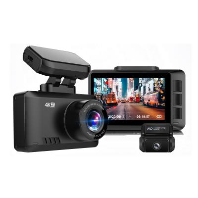 China G-sensor 4K Car Gesture Photo Dash Cam With 3840*2160P 30FPS Ultra HD WDR DVR Video Recorder And GPS Tracker for sale