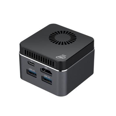 China For Mini ROM USB3.0 BT4.2 Dual WIFI 2.4G+5.8G Business PC Win10 Linux Celeron J4125 8G RAM 128G/256G/512G/1T Mini Computer for sale