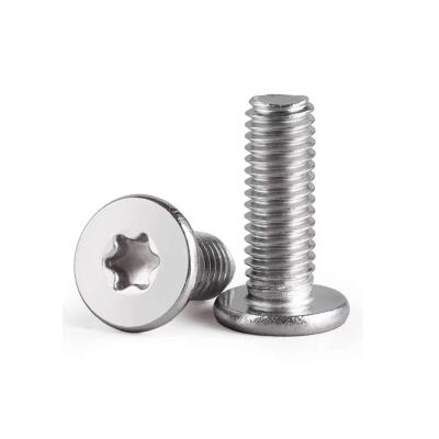 China Pan Custom Torx Head Screws Pan Head Stainless Steel Torx flat screws m2 M3 M4 M5 M6 M7 T15 Mini Small Size Micro Screws for sale