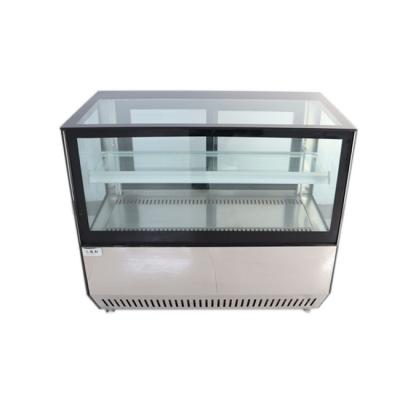 China Supermarket Single-temperature Freeze Display Shelf Refrigerated Display Counter Frozen Chilled Store Layer Style for sale