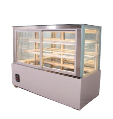 China Best Single-temperature SPM Quality Worktop Cake Display Refrigerator Cake Showcase Price/Acrylic Bakery Display Stand for sale