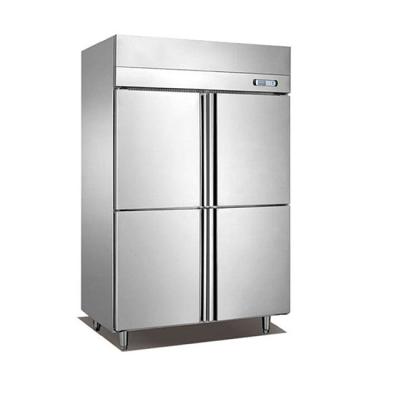 China Double-temperature SPM manufacturer Commercial Refrigerator Double temperature freezer stainless steel material and refrigerator China power style fan for sale