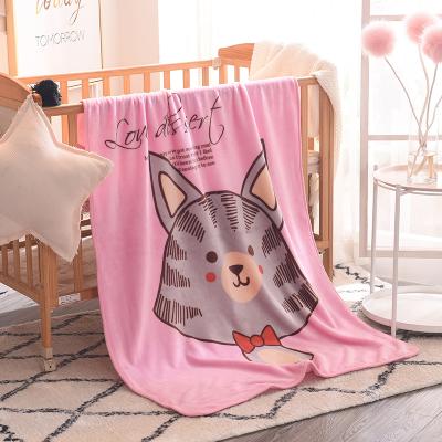 China PORTABLE Factory Wholesale Custom Newborn Baby Blanket Faux Fur for sale