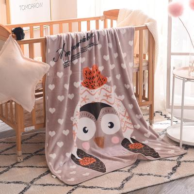 China 2021 Wholesale Cheap Baby PORTABLES Rolled Up Blanket Fleece Plush Funny Soft Baby Blanket for sale