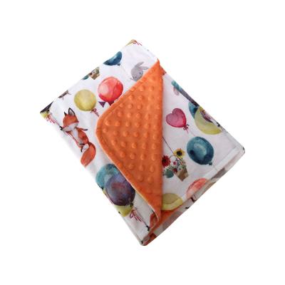 China PORTABLE Baby Bedding Super Soft Microfiber Baby Wrap Carrier Car Blanket for sale