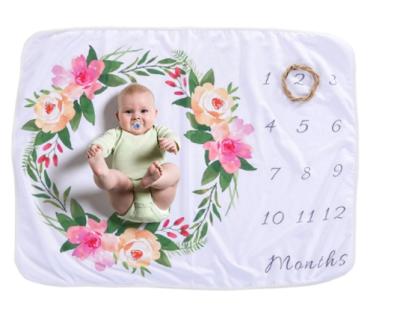 China American style double sided brushed 2019 new design100 150 blanket for baby for sale