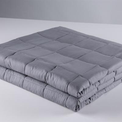 China Wholesale Blanket 9.1 Kg Heavy Cotton Weighted Anti-pilling Blanket Supplier for sale