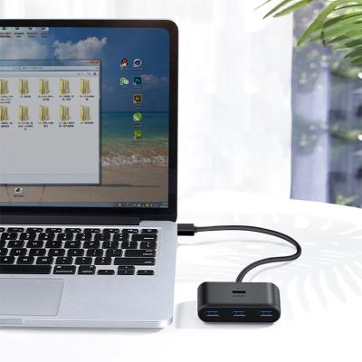 China Mini Size Factory Price ODM 5Gbps High Speed ​​Type C C 4 Dock Type IN 1 Hub USB 3.0 Hub Adapter for sale