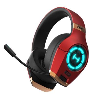 China Dynamic RGB Lighting EDIFEIR HECATE 50mm RGB Dynamic Lighting 3.5mm Gaming Stereo USB Wired Headphones for sale