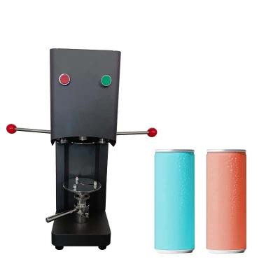 China New Design Food Juice Manual Tin Can Sealing Machine Aluminum Beverage Can Sealer Machine For Soda Coffee Can for sale