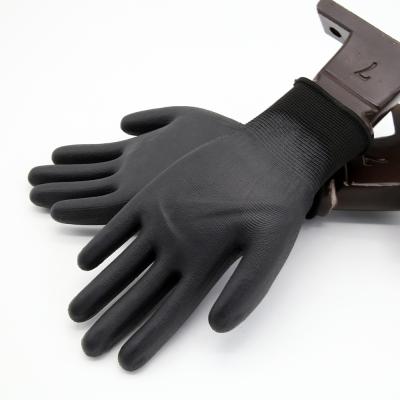 China Heavy Duty Hand Safety Protection Anti Cut Touch Screen PU Palm Coated Safety Tool Working Protective Hand Gloves For Construction for sale