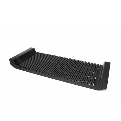 China Plastic Non-Toxic PCB Tray Easy To Manage Corrosion Protection Plastic U-Shaped Brackets With 25 PCB Slot for sale