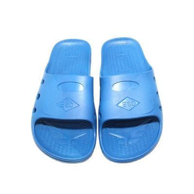 China Hot Cleanroom Shoes SPU Esd Slippers Safety Shoes Permanent Antistatic Antistatic NC Antistatic E-RISING 106-109; GUA Unisex Blue 36-46 for sale