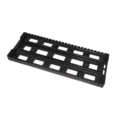 China Portable Plastic ESD Shield PCB Board Circulation Holder For SMT Industry for sale