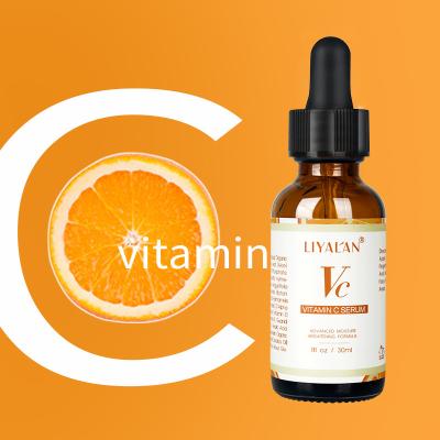 China High Quality Organic Bleaching Anti Aging Dark Spot Whitening Remove Natural Vitamin C Face Serum Hyaluronic Acid Serum for sale