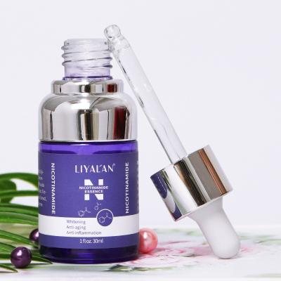 China Whitening OEM Private Label Organic Facial Wrinkle Tightening Anti Aging Shrink Pores Repair Skin Face Serum 5% Niacinamide for sale