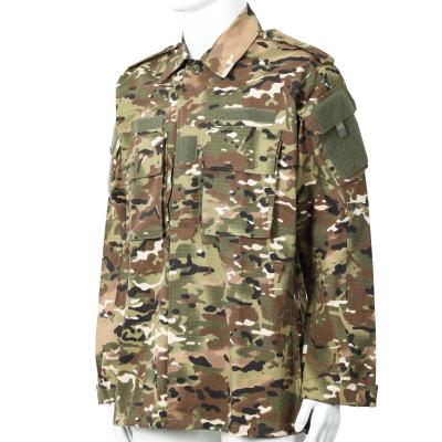 China Hot Sale Classic Anti-Static CP Camouflage Military Uniforms BDU Set Jacket And Pants Combat Uniform for sale