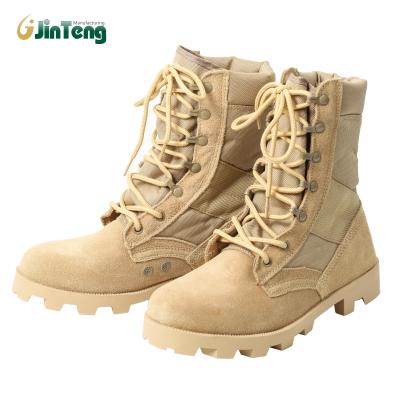 China Military Classic Military Training Boots Tactical Army Police Combat Boots Drop &Black Color for sale