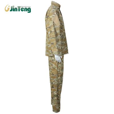 China Custom Military Tactical Army Combat TC 65/35 ACU Jacket Breeches Uniform Wholesale Camouflage Anti-Static Uniform for sale