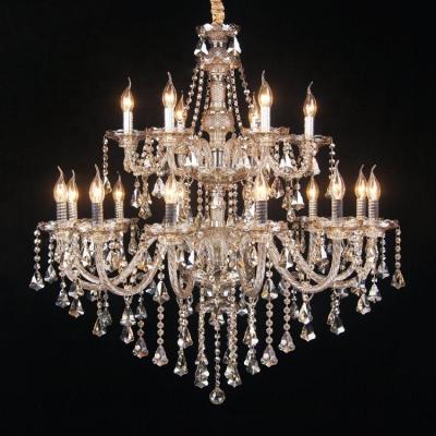 China Modern Factory Hot Selling Crystal Chandelier For Hotel Large Chandelier Exquisite Crystal Chandelier China Crystal Supplier For Hotel for sale