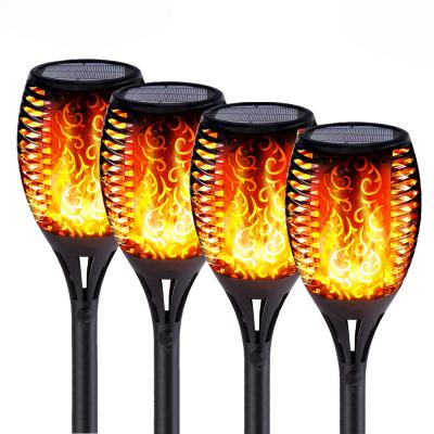 China Hot Sale Solar Led Solar Lamps Flame Solar Garden Light Torch for sale