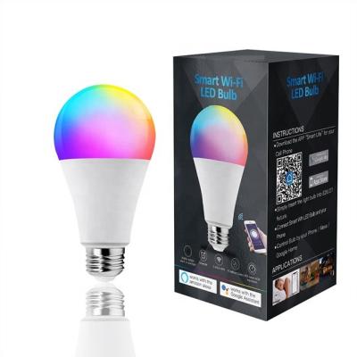 China Residential perfect quality colorful led bulb rgbw factory led bulb smart wifi led bulb for sale